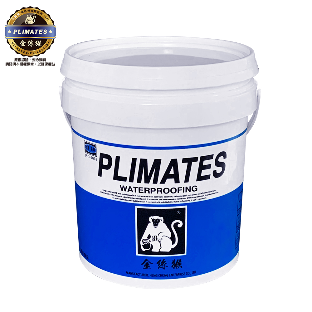 Plimates 金絲猴 P-206-1水性底漆接著劑-1加侖裝