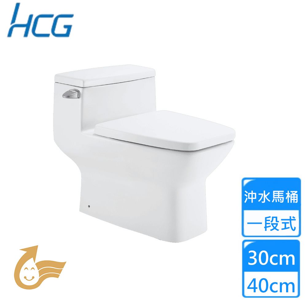 HCG 和成 一段式側壓省水單體馬桶(C3032GT 不含安裝)