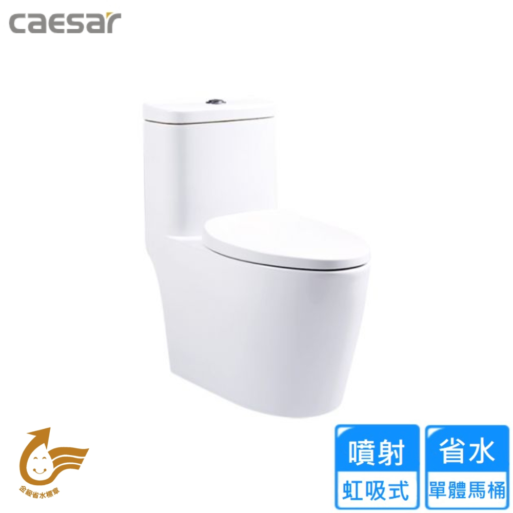 CAESAR 凱薩衛浴 省水單體馬桶/管距30(C1364 不含安裝)