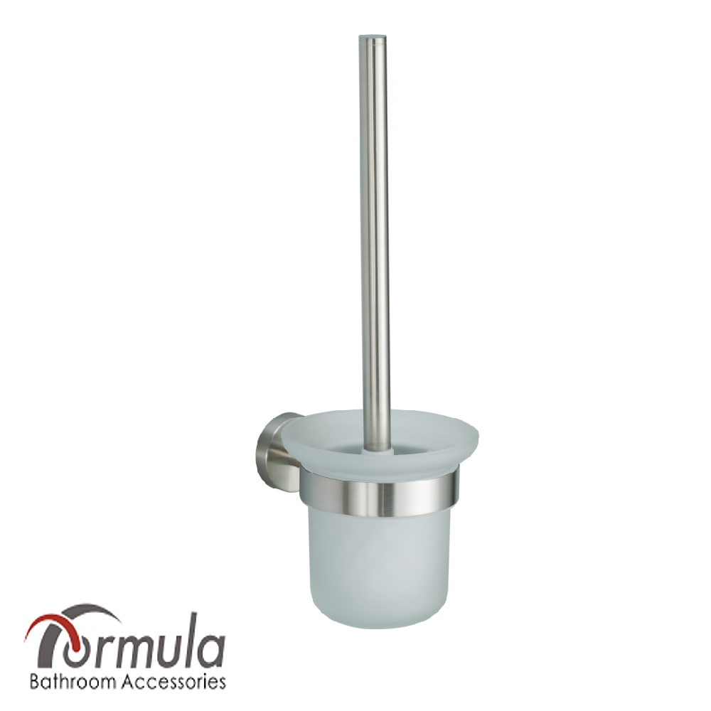 Formula 簡約拉絲 不鏽鋼馬桶刷架