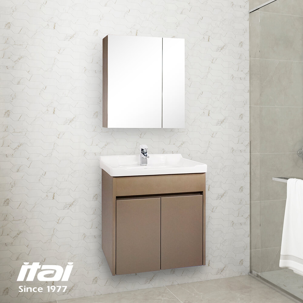 【ITAI 一太】台灣製造-低調奢華風鏡櫃、浴櫃組(璀璨金)