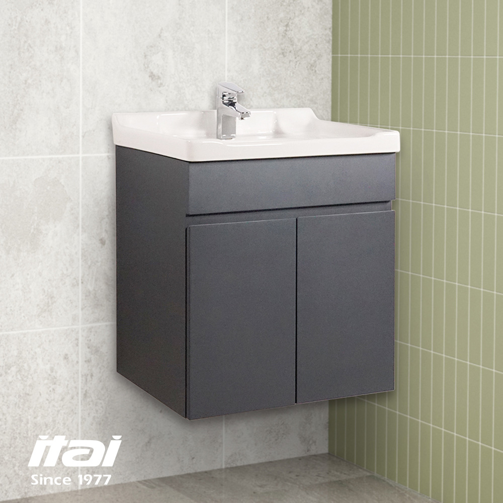【ITAI 一太】台灣製造-低調奢華風浴櫃(炭灰色)