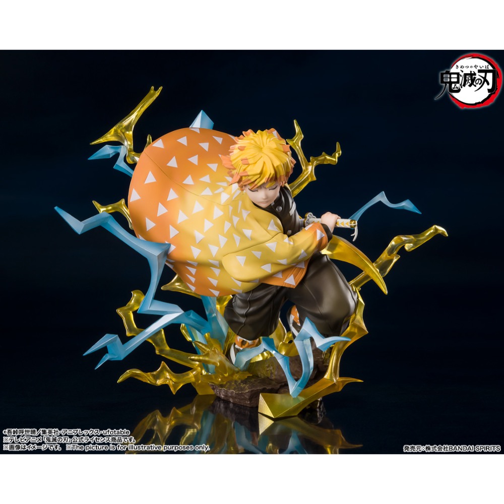 代理版 萬代 BANDAI Figuarts ZERO 鬼滅之刃 我妻善逸 霹靂一閃