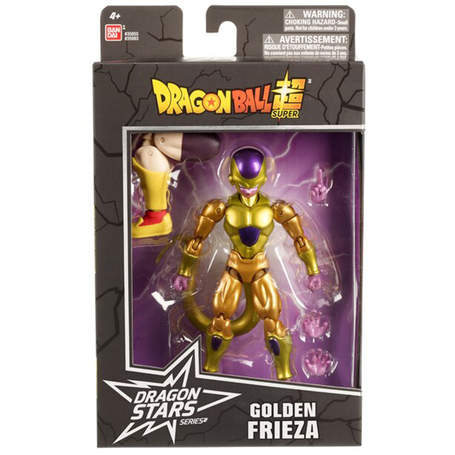 萬代 BANDAI 七龍珠 DRAGON STARS 可動公仔 6吋 黃金弗利沙 FRIEZA