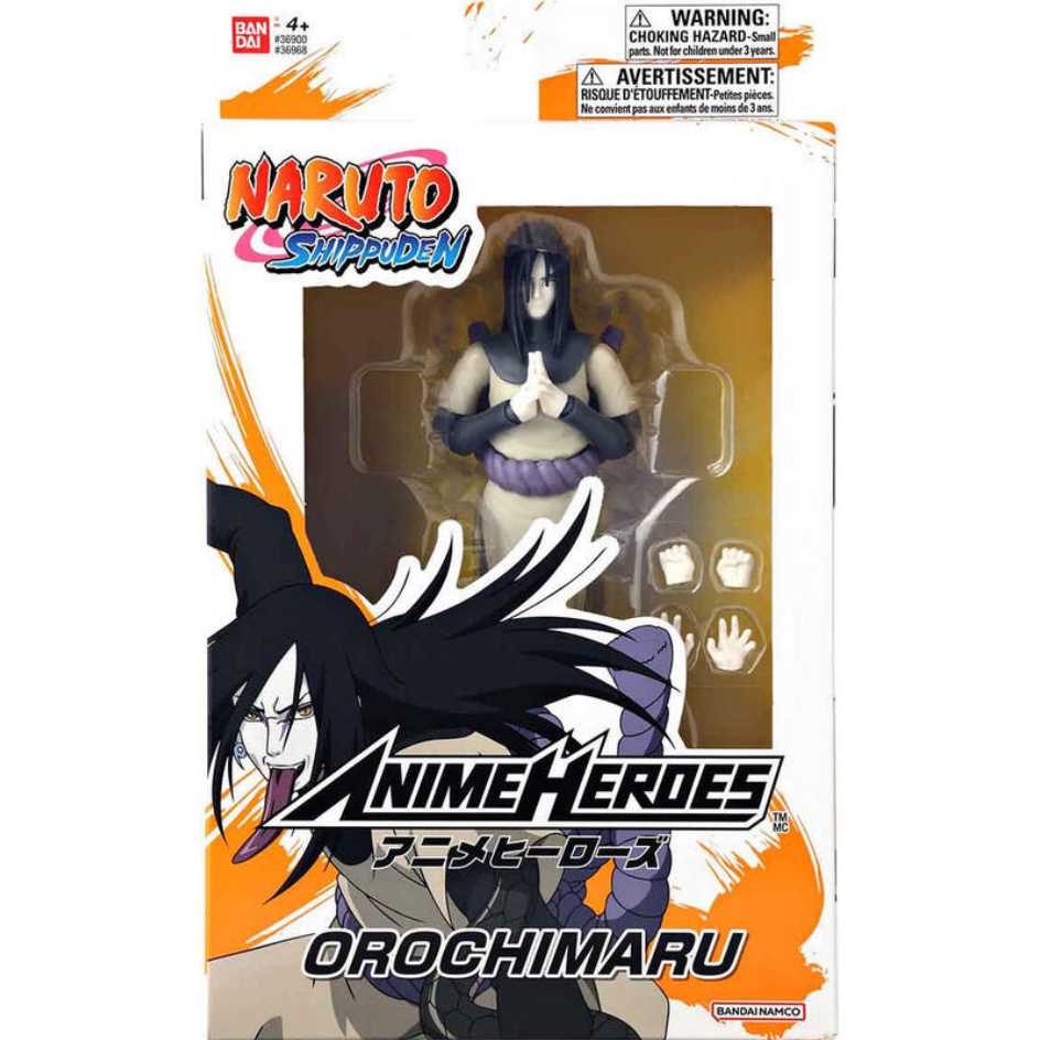 代理版 萬代 BANDAI 火影忍者 NARUTO 可動公仔 6吋 大蛇丸 Orochimaru