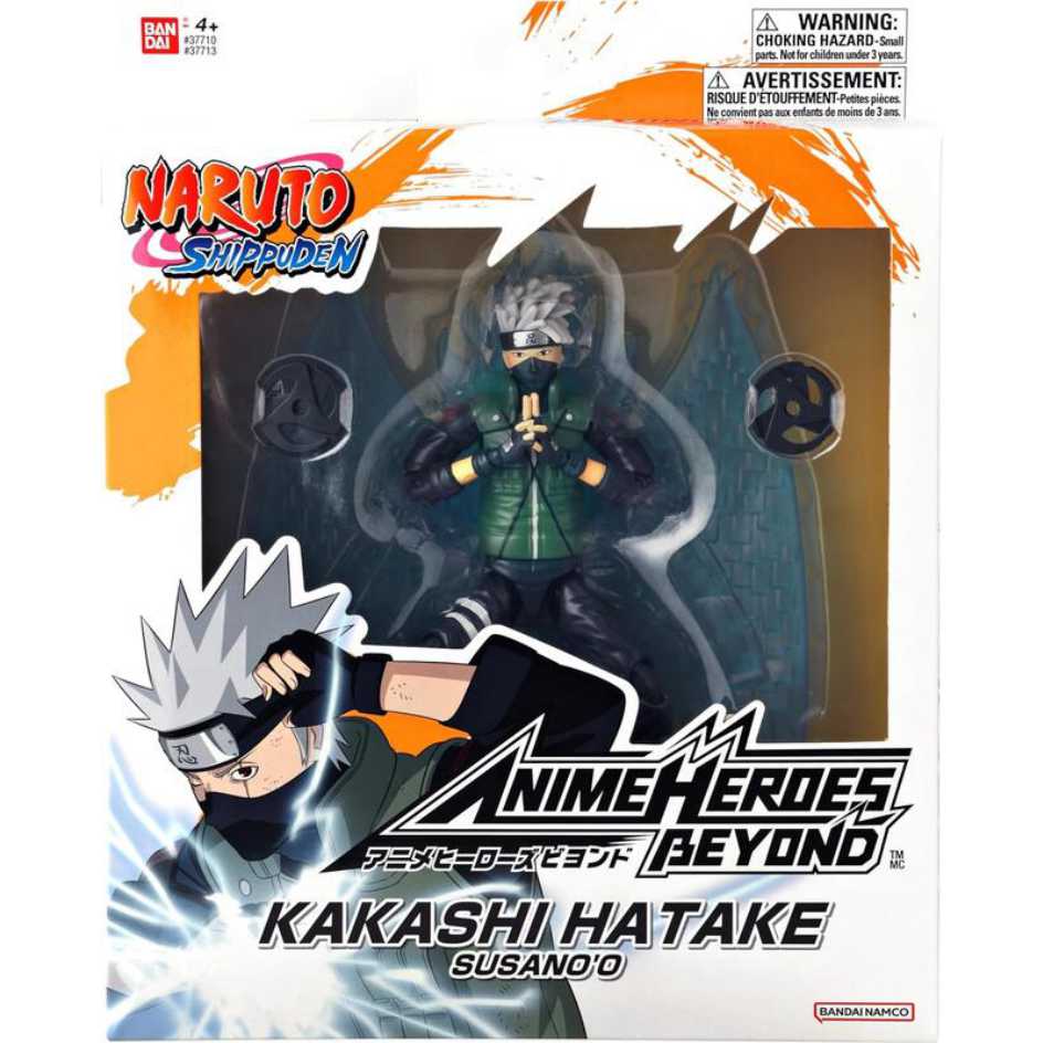 代理版 萬代 BANDAI 火影忍者 NARUTO 可動公仔 旗木卡卡西 配件套組 須佐能乎