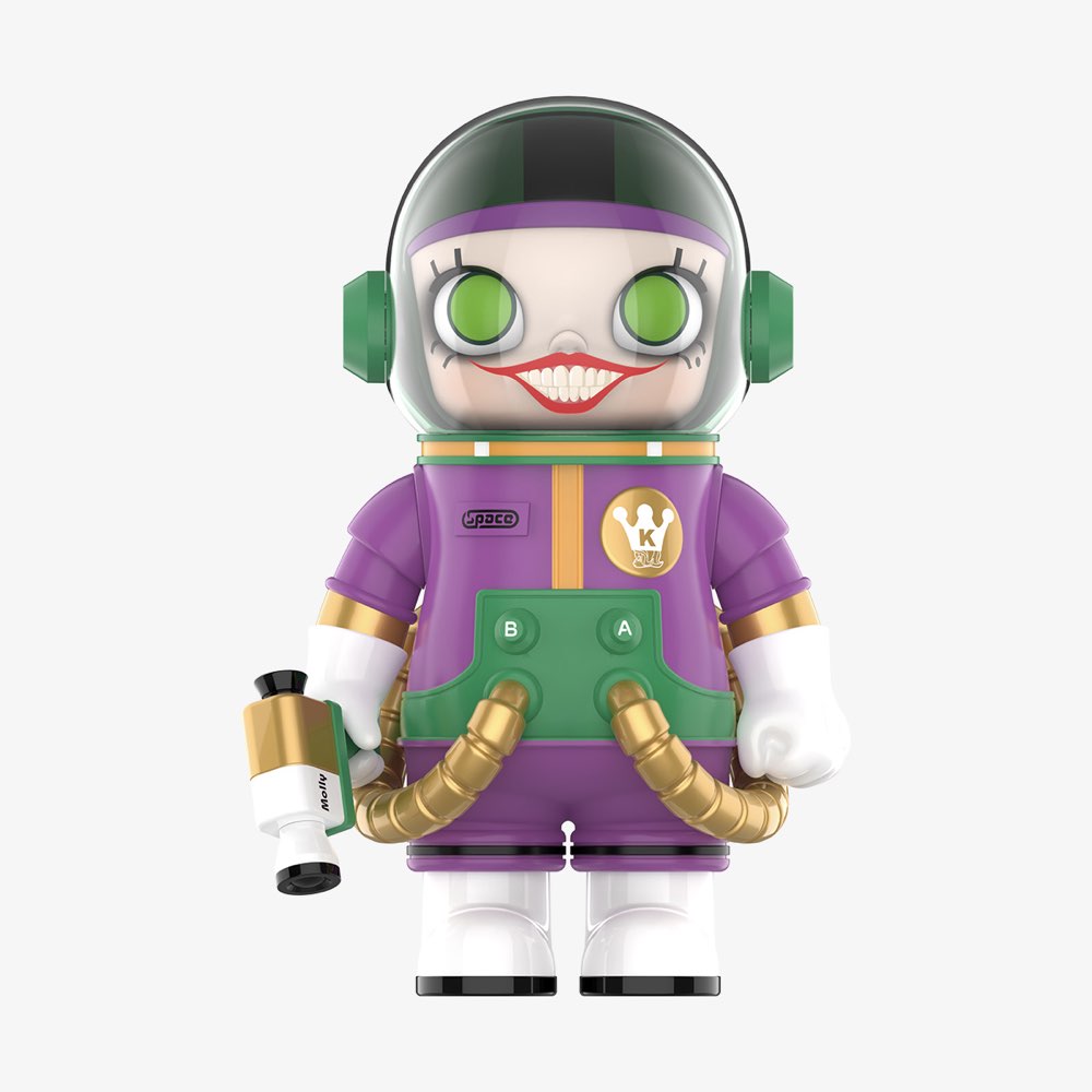 Pop Mart Mega Space Molly Joker 小丑 400% 泡泡瑪特 潮流 公仔 P-01000910795