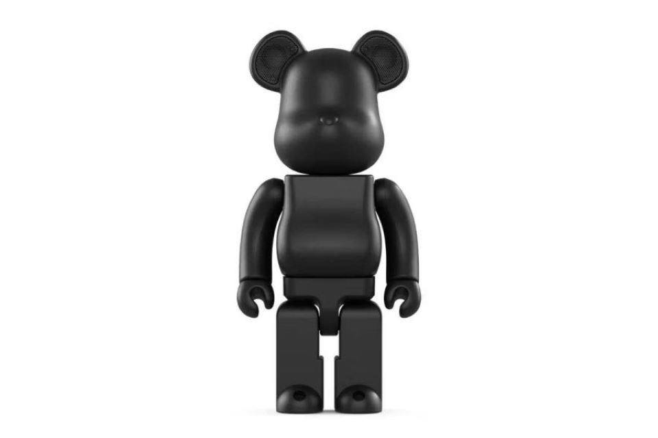 限量 Be@rbrick x RINARO 藍芽喇叭 庫柏力克熊 400% 黑色