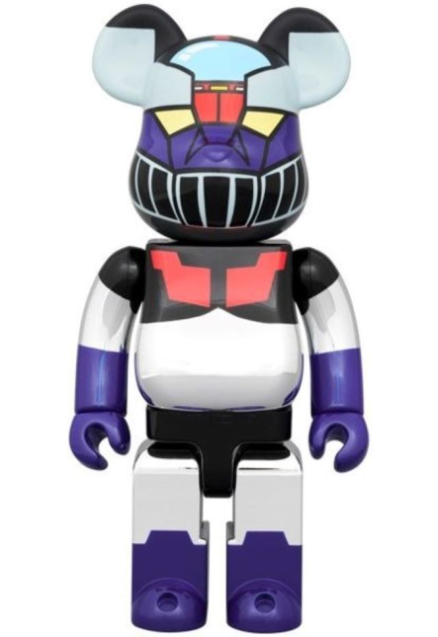 BE@RBRICK 無敵鐵金剛 Z 鍍金版 1000％