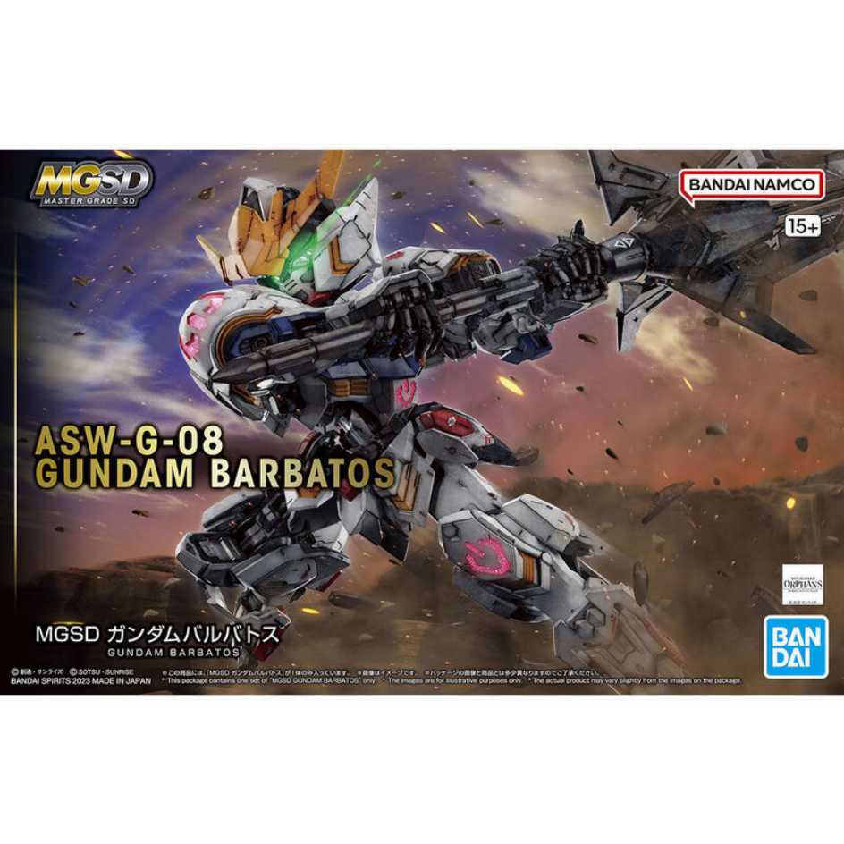 代理版 萬代 BANDAI 組裝模型 MGSD 鐵血的孤兒 獵魔鋼彈 GUNDAM BARBATOS