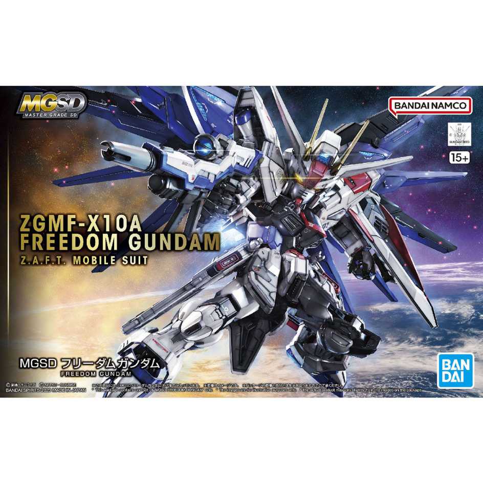 代理版 萬代 BANDAI 組裝模型 MGSD MASTER GRADE SD 自由鋼彈