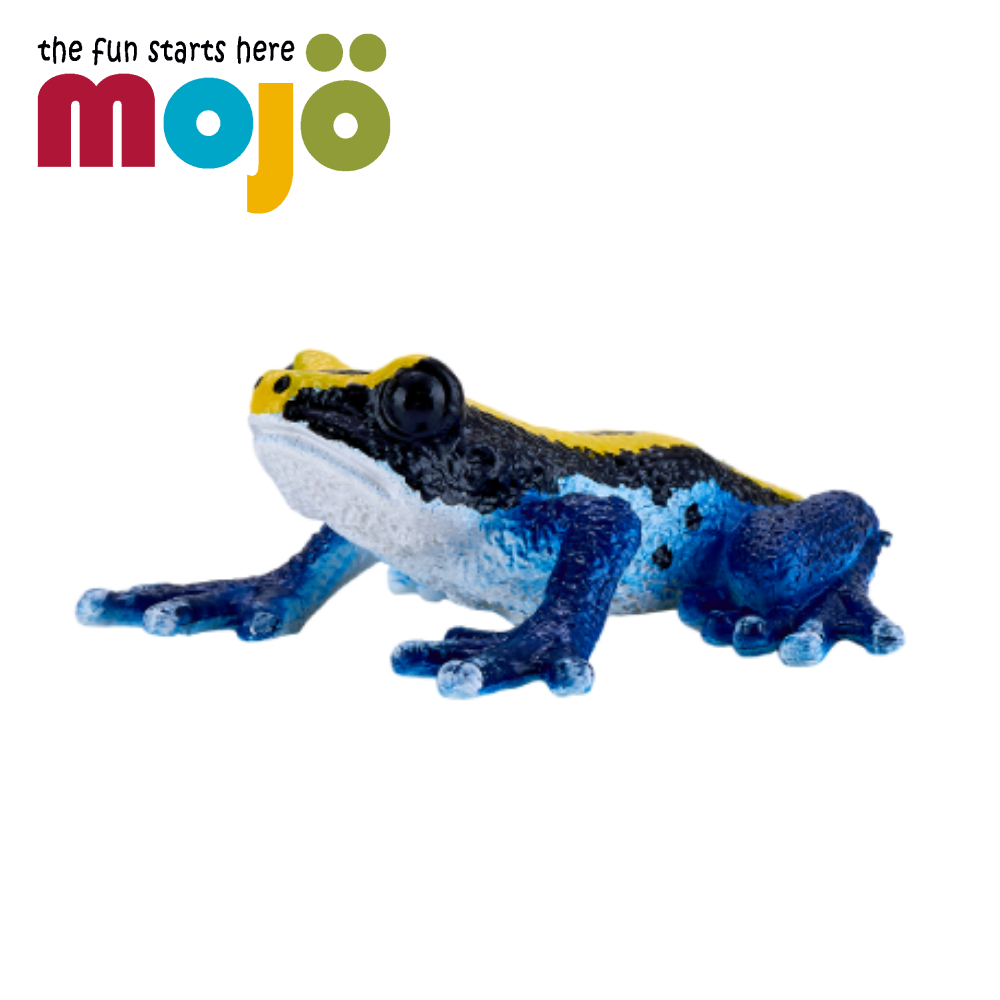 MOJO FUN 動物星球 動物模型-箭毒蛙-藍