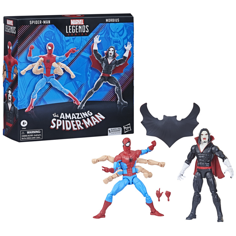 漫威 MARVEL LEGENDS 蜘蛛人 6吋傳奇系列 蜘蛛人 & 魔比斯 SPIDER-MAN & MORBIUS