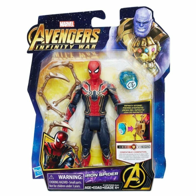 漫威 復仇者聯盟 6吋人物組&無限寶石 鋼鐵蜘蛛人 IRON SPIDER