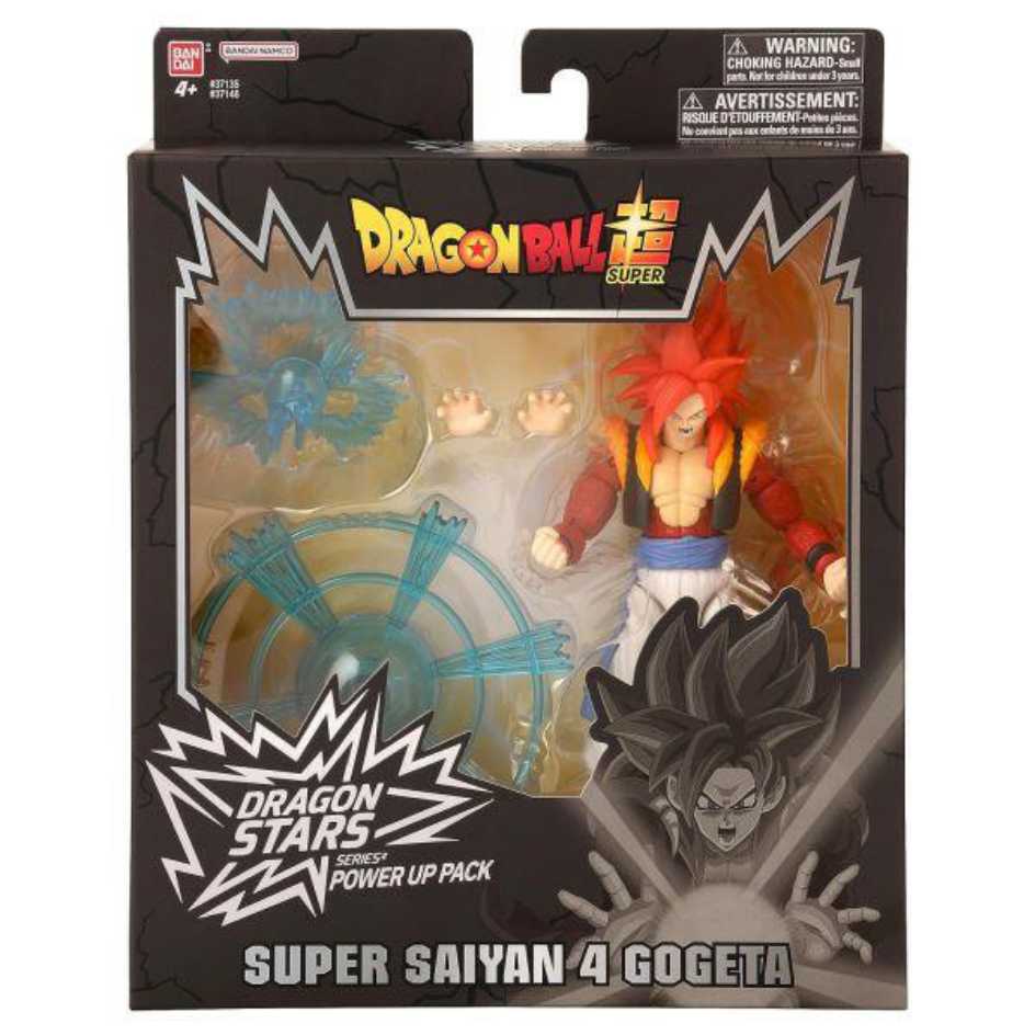 萬代 BANDAI 七龍珠 POWER UP系列 可動公仔 6吋 超級賽亞人4 悟吉塔