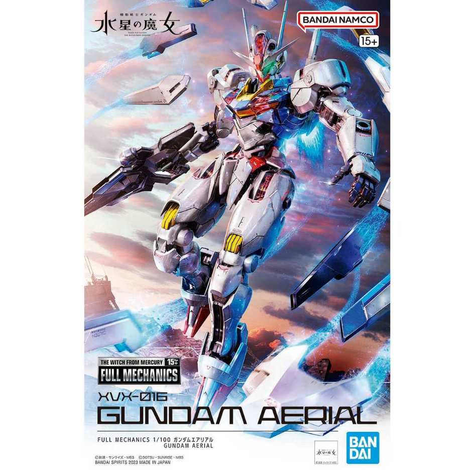 代理版 萬代 BANDAI 組裝模型 FULL MECHANICS 1/100 風靈鋼彈 GUNDAM AERIAL