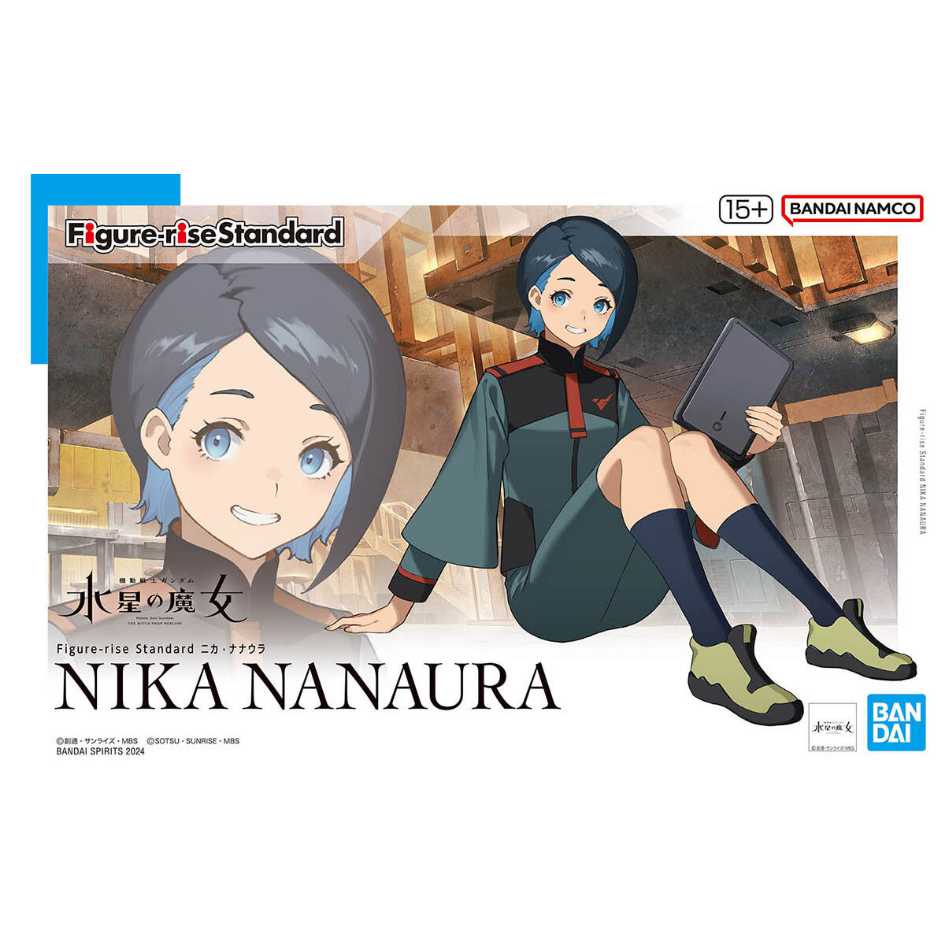 代理版 萬代 BANDAI 組裝模型 機動戰士鋼彈 水星的魔女 Figure-rise Standard 妮卡 七浦