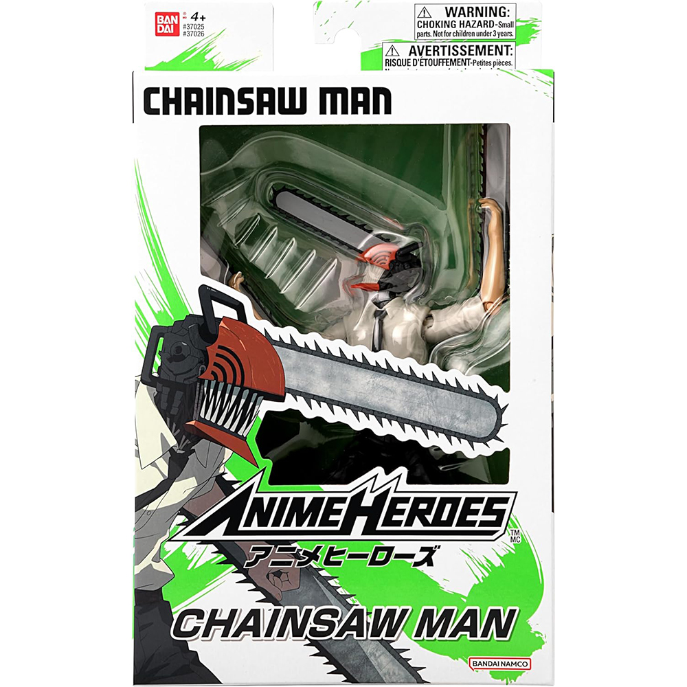 萬代 BANDAI 鏈鋸人 ANIME HEROES 可動公仔 6吋 鏈鋸人 CHAINSAW MAN