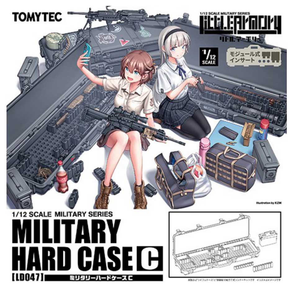TOMYTEC 1/12 迷你武裝 Little Armory LD047 軍用硬殼收納箱C
