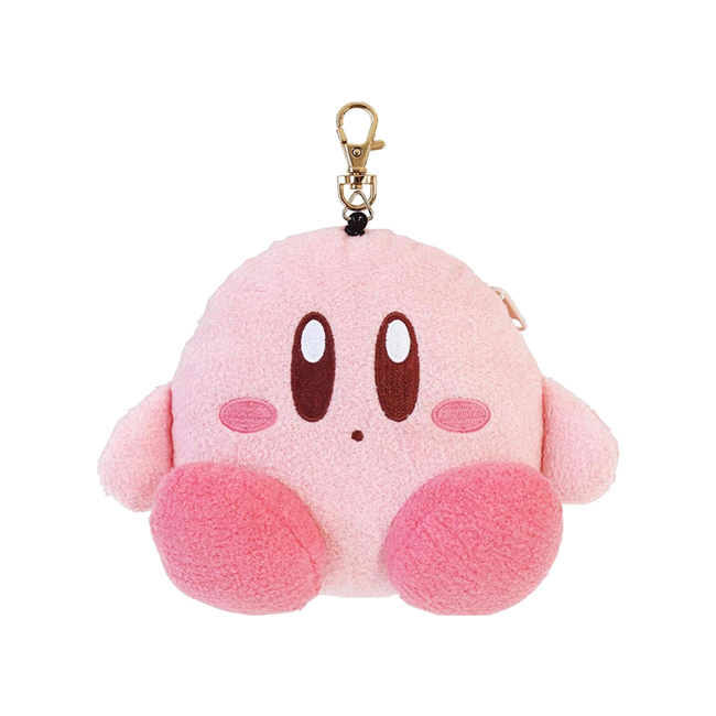 【日本正版】星之卡比 彈力 票夾零錢包 票夾包 零錢包 卡比之星 Kirby - 228324