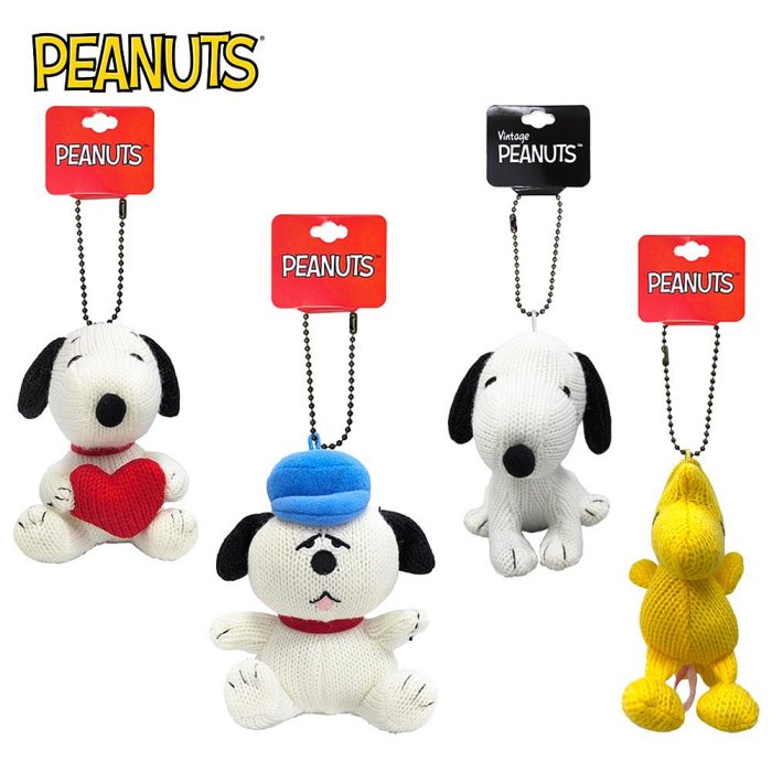 【日本正版】史努比 針織玩偶 吊飾 娃娃 奧拉夫 糊塗塔克 Snoopy PEANUTS 188144 188168 201867 201874
