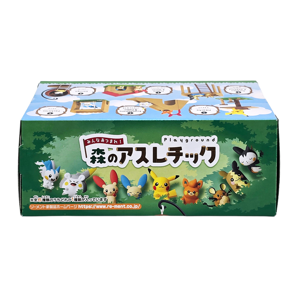 日本POKEMON-森林遊樂園系列模型公仔(盒)