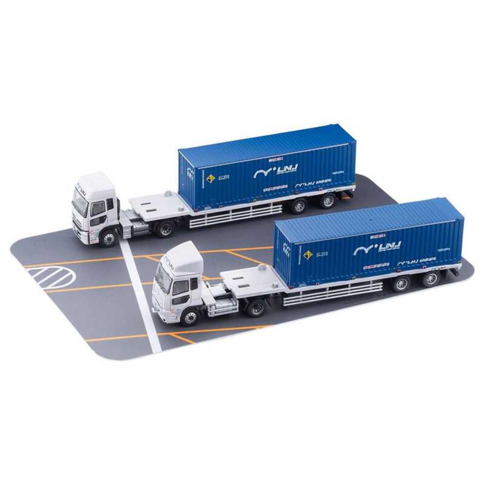 TOMYTEC 1/150 貨櫃 卡車 Japan 31ft Container Trailer 2