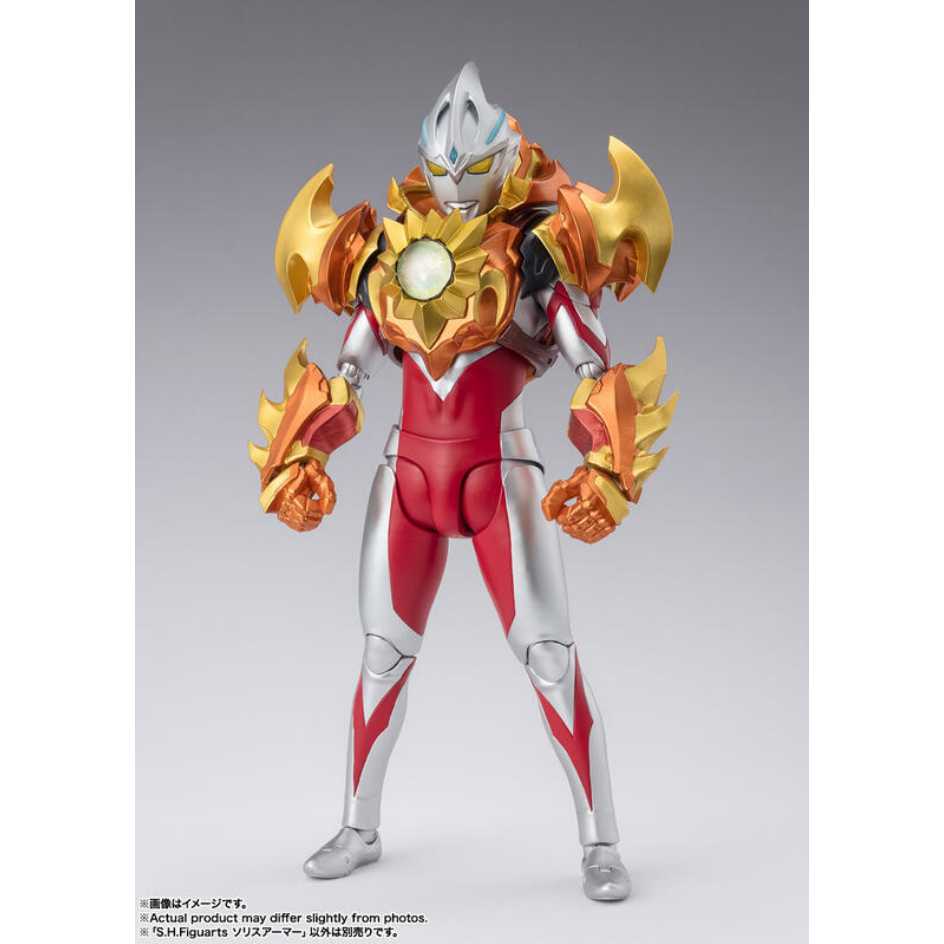 代理版 萬代 BANDAI SHF S.H.Figuarts 超人力霸王雅克 太陽裝甲 烈日裝甲