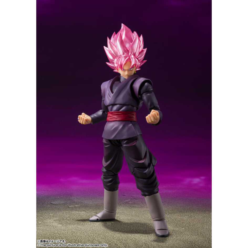 代理版 萬代 BANDAI SHF S.H.Figuarts 七龍珠 黑悟空 超級賽亞人桃紅 再販