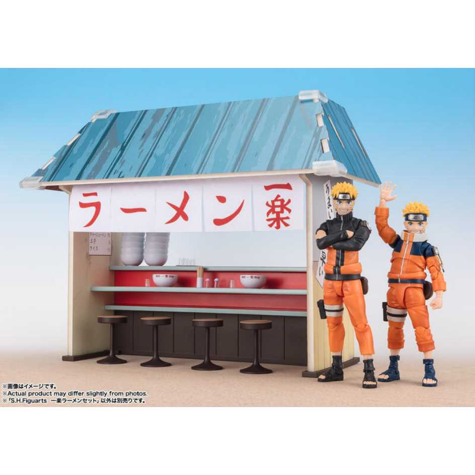代理版 萬代 BANDAI SHF S.H.Figuarts 火影忍者 一樂拉麵 套組 無人物本體