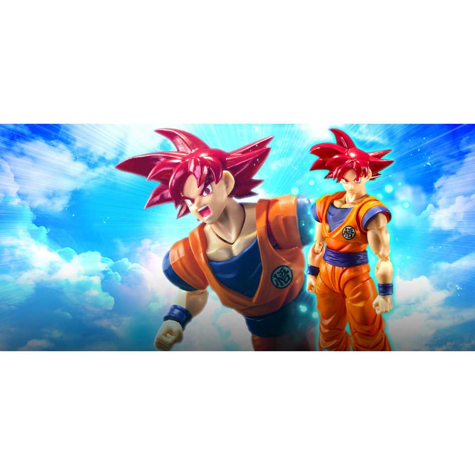 代理版 萬代 BANDAI SHF S.H.Figuart 七龍珠超 超級賽亞人之神孫悟空-正直之心的賽亞人之神-