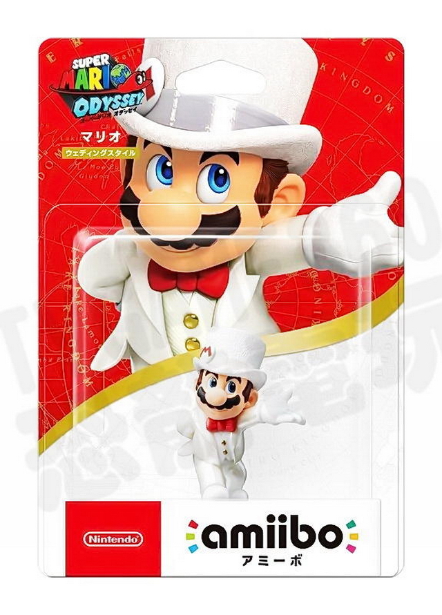 任天堂 AMIIBO NFC SWITCH NS 超級瑪利歐 奧德賽 婚禮 白紗 禮服 新郎 瑪利歐 MARIO
