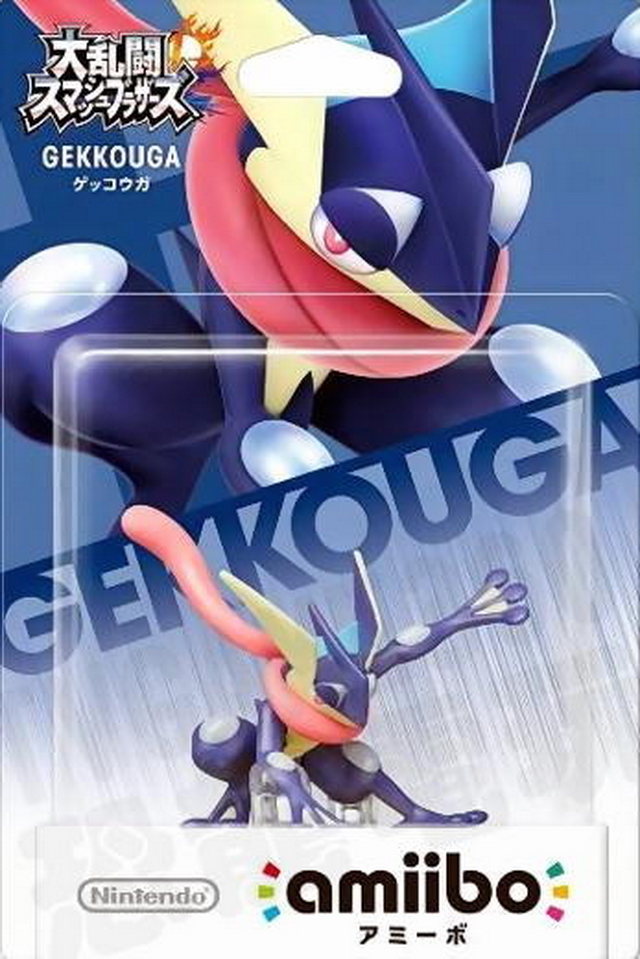 任天堂 AMIIBO NFC SWITCH NS 任天堂明星大亂鬥 精靈寶可夢 神奇寶貝 甲賀忍蛙 GRENINJA