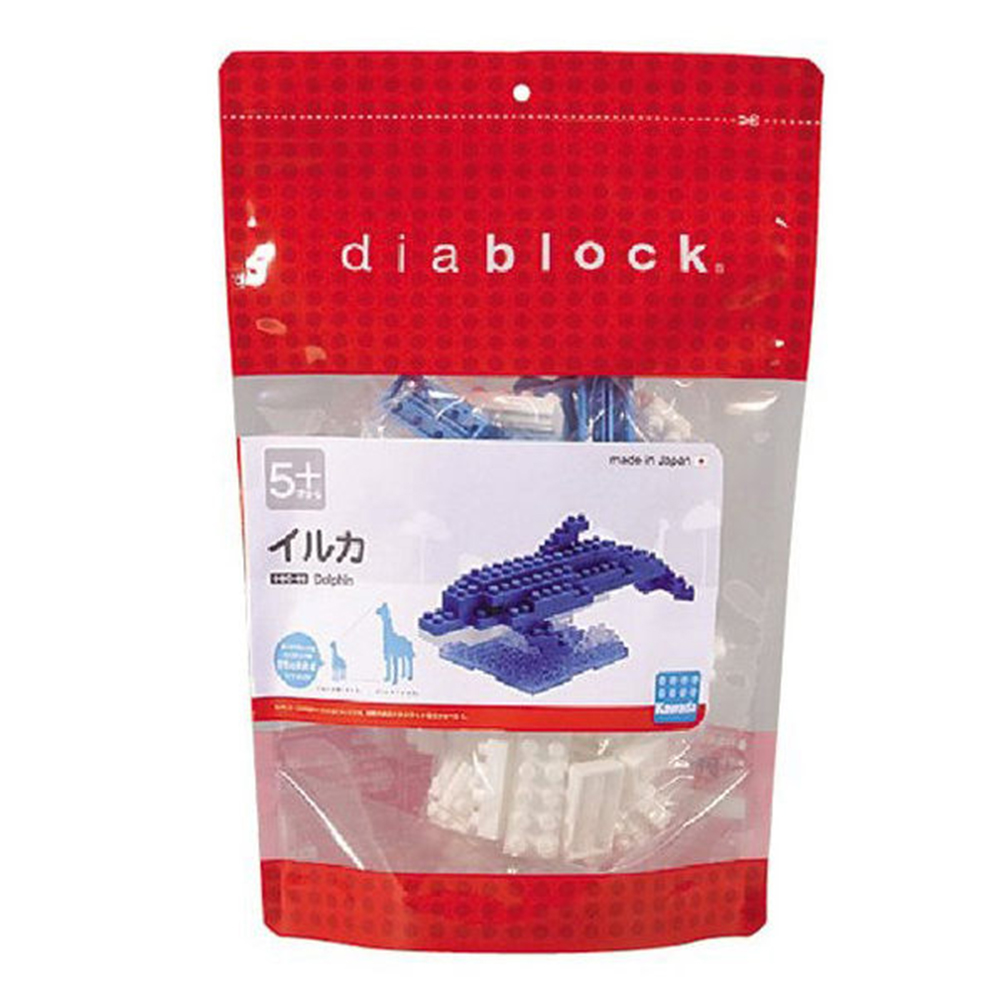 【日本 Kawada 河田】Diablock 迷你積木 海豚(大) DBC-06