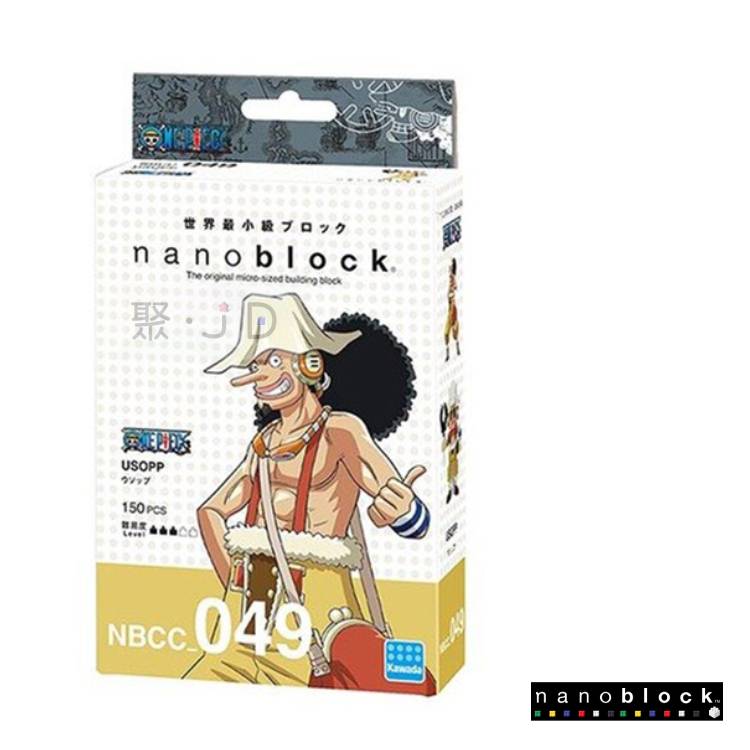 【日本 Kawada 河田】Nanoblock 迷你積木 騙人布 NBCC_049 海賊王/航海王/One Piece