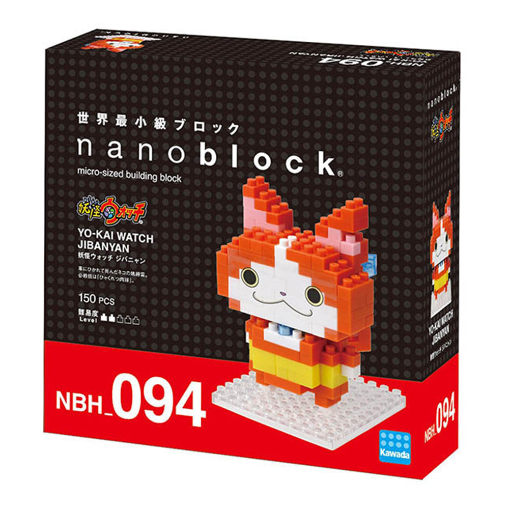 【Nanoblock 迷你積木】妖怪手錶吉胖喵 NBH-094
