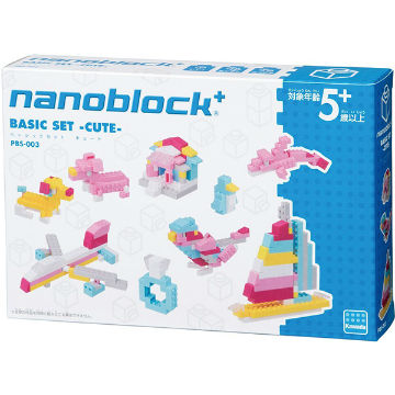 【Nanoblock 迷你積木】BASIC SET 可愛基本組 PBS-003