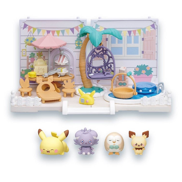 TAKARA TOMY 寶可夢 神奇寶貝 POKEPEACE 娃娃屋 派對花園