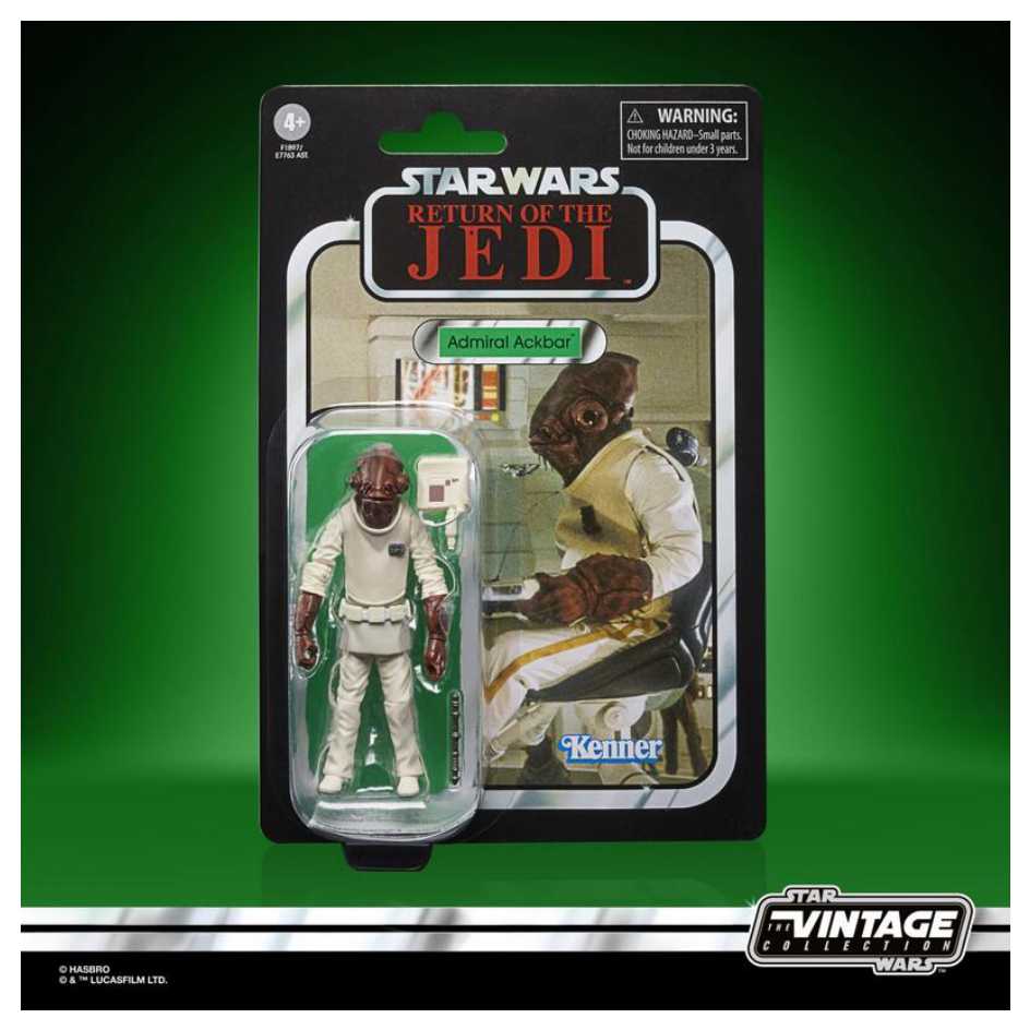 星際大戰 Star Wars Kenner 3.75吋 經典人物組 VC22 Admiral Ackbar