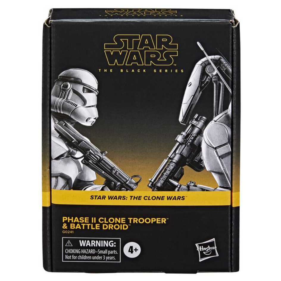 星際大戰 STAR WARS 黑標系列 星際大戰：複製人戰爭 複製人士兵與戰鬥機器人