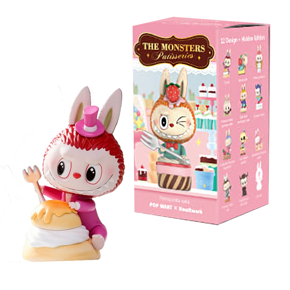 Pop Mart The Monsters Labubu精靈甜品系列公仔單一盲盒