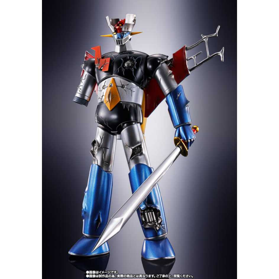 代理版 萬代 BANDAI 超合金魂 GX-105D 無敵鐵金剛 魔神Z 革進 KAKUMEI SHINKA 戰損版