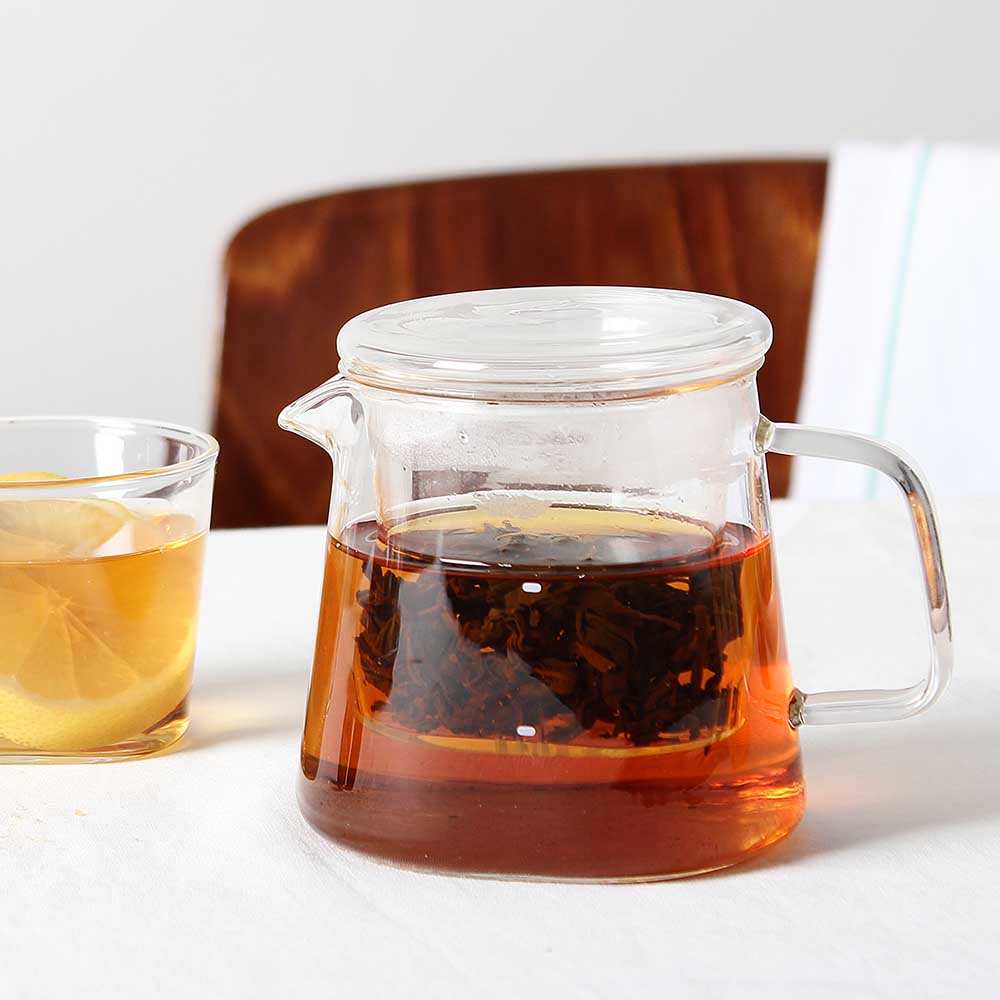 【WUZ屋子】TOAST DRIPDROP TEAPOT玻璃茶隔茶壺組380ml