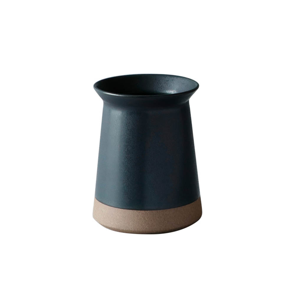 【WUZ屋子】日本KINTO CERAMIC LAB陶瓷餐具收納筒6cm-黑