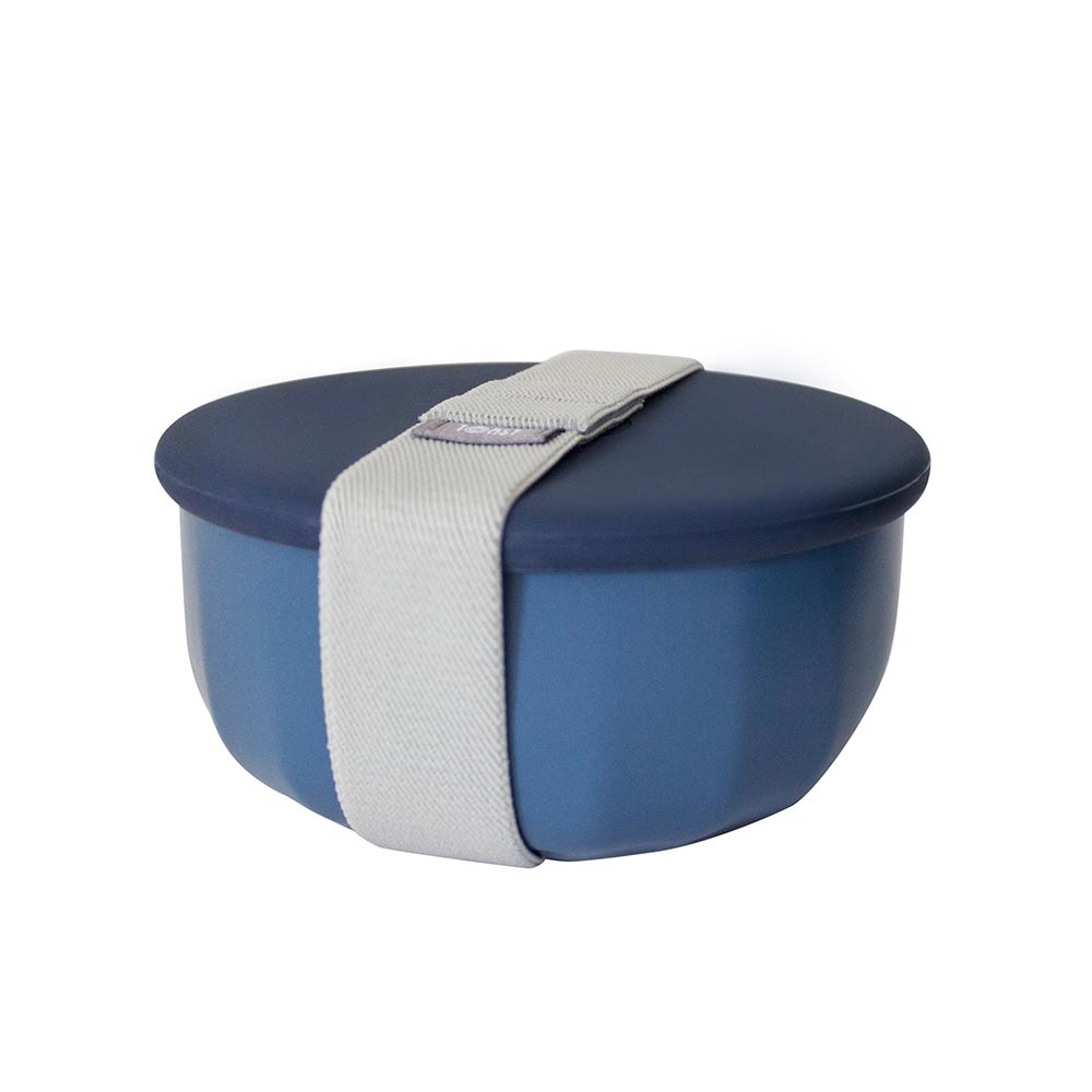 【WUZ屋子】TOAST RONDE 陶瓷深碗便當盒-霧藍