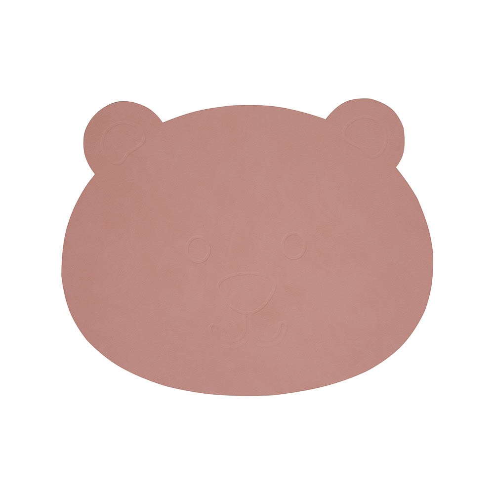 【WUZ屋子】丹麥 LIND DNA NUPO HAPPY BEAR 餐墊-玫瑰