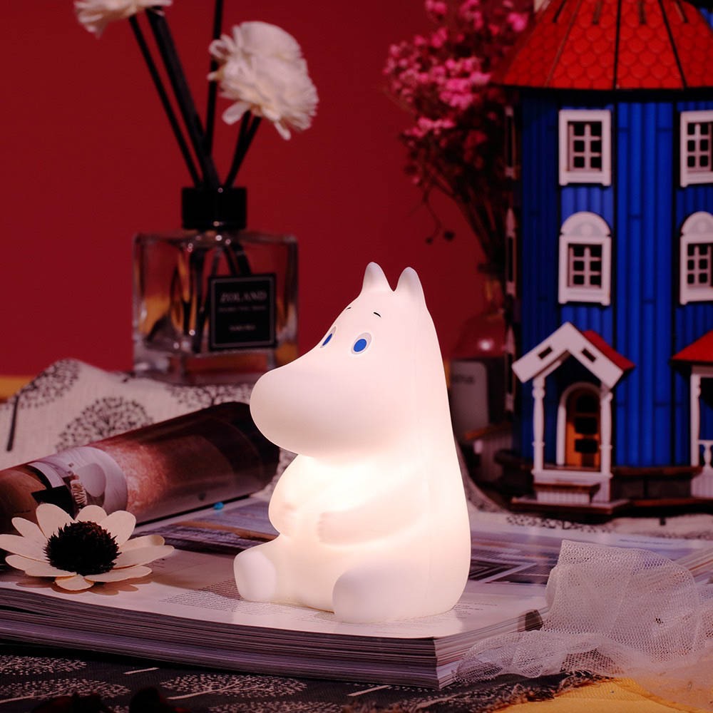 【WUZ屋子】VIPO 嚕嚕米造型小夜燈13cm-矽膠