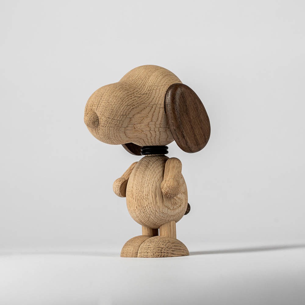 【WUZ屋子】丹麥 Boyhood 米格魯先生造型橡木擺飾(小)-橡木/雪茄 14cm