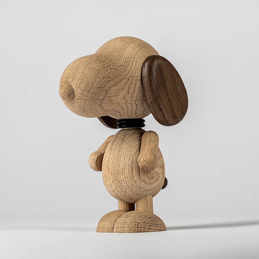 【WUZ屋子】丹麥 Boyhood 米格魯先生造型橡木擺飾(大)-橡木/雪茄 23cm