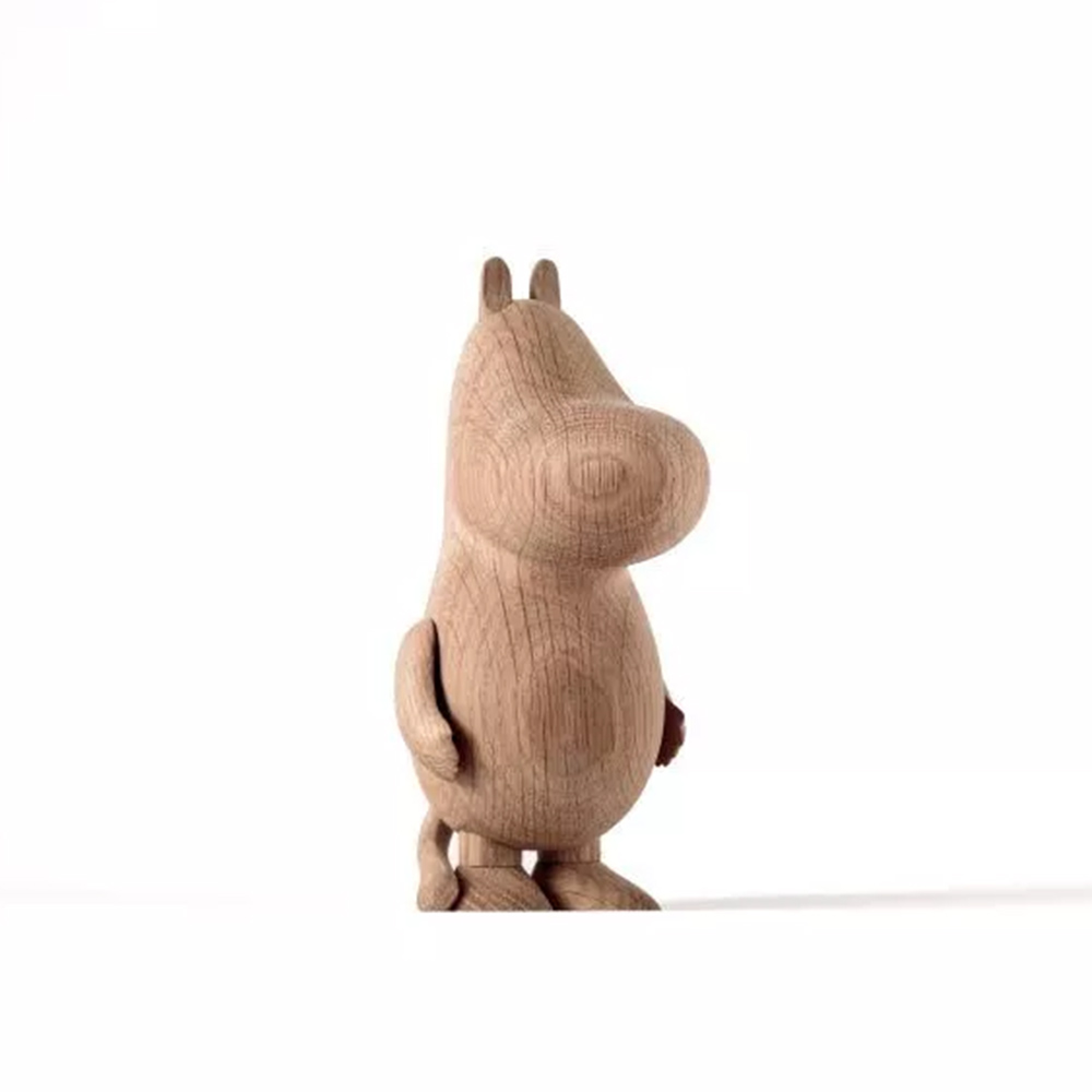 【WUZ屋子】丹麥 Boyhood 姆明造型橡木擺飾(小)-橡木色